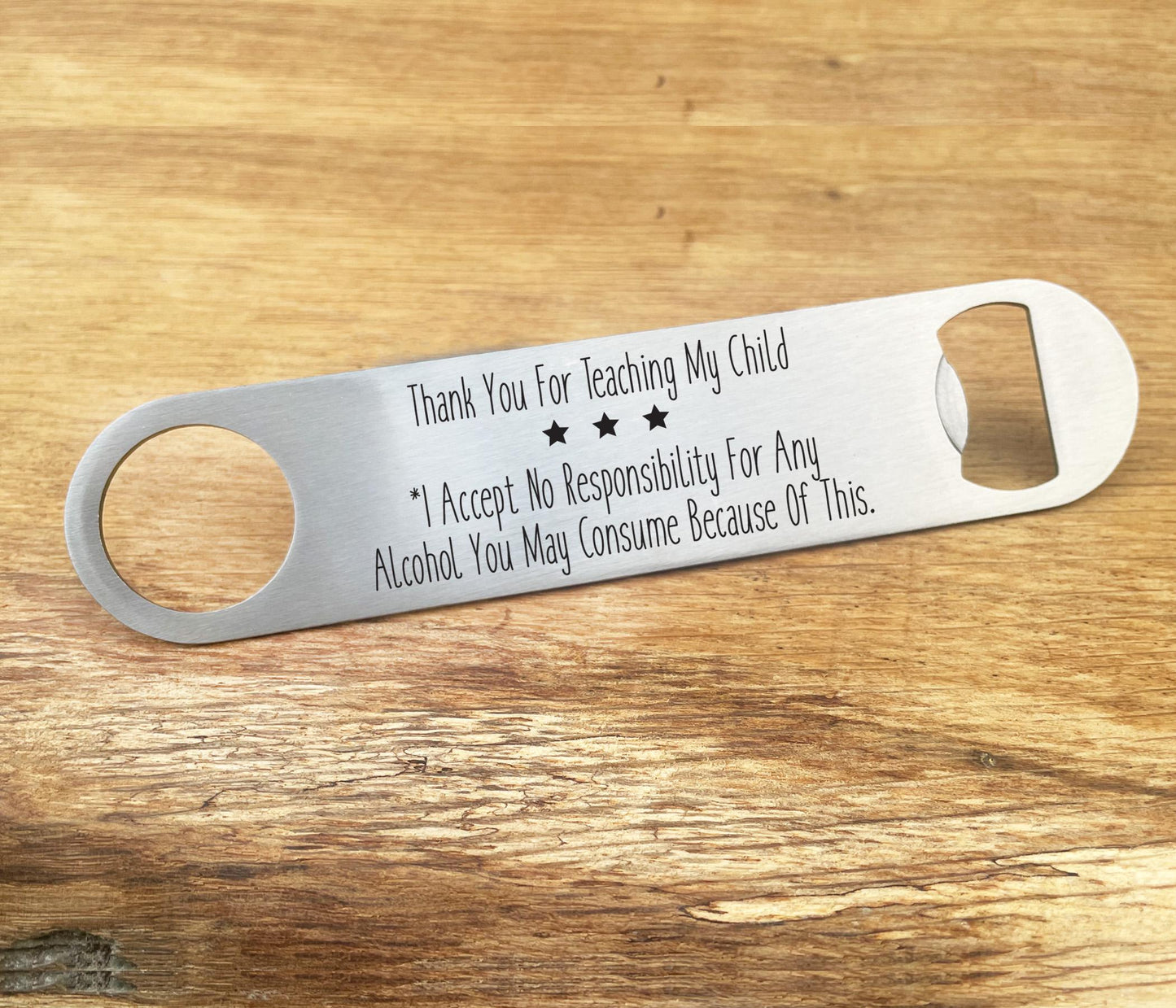 Teacher Bottle Opener