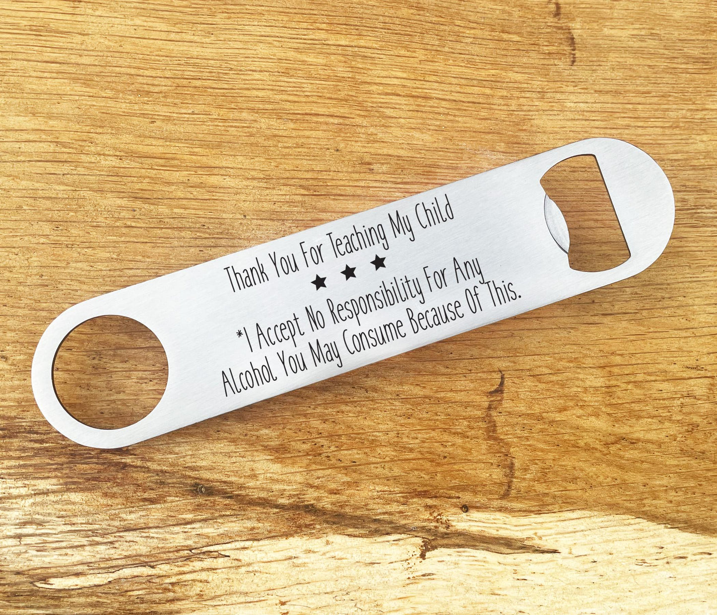 Teacher Bottle Opener