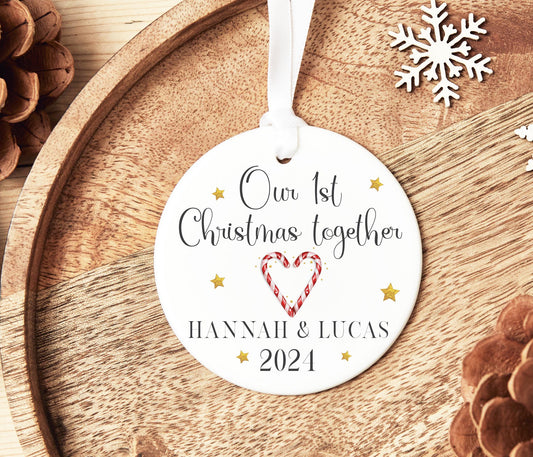 Our 1st Christmas Together Bauble