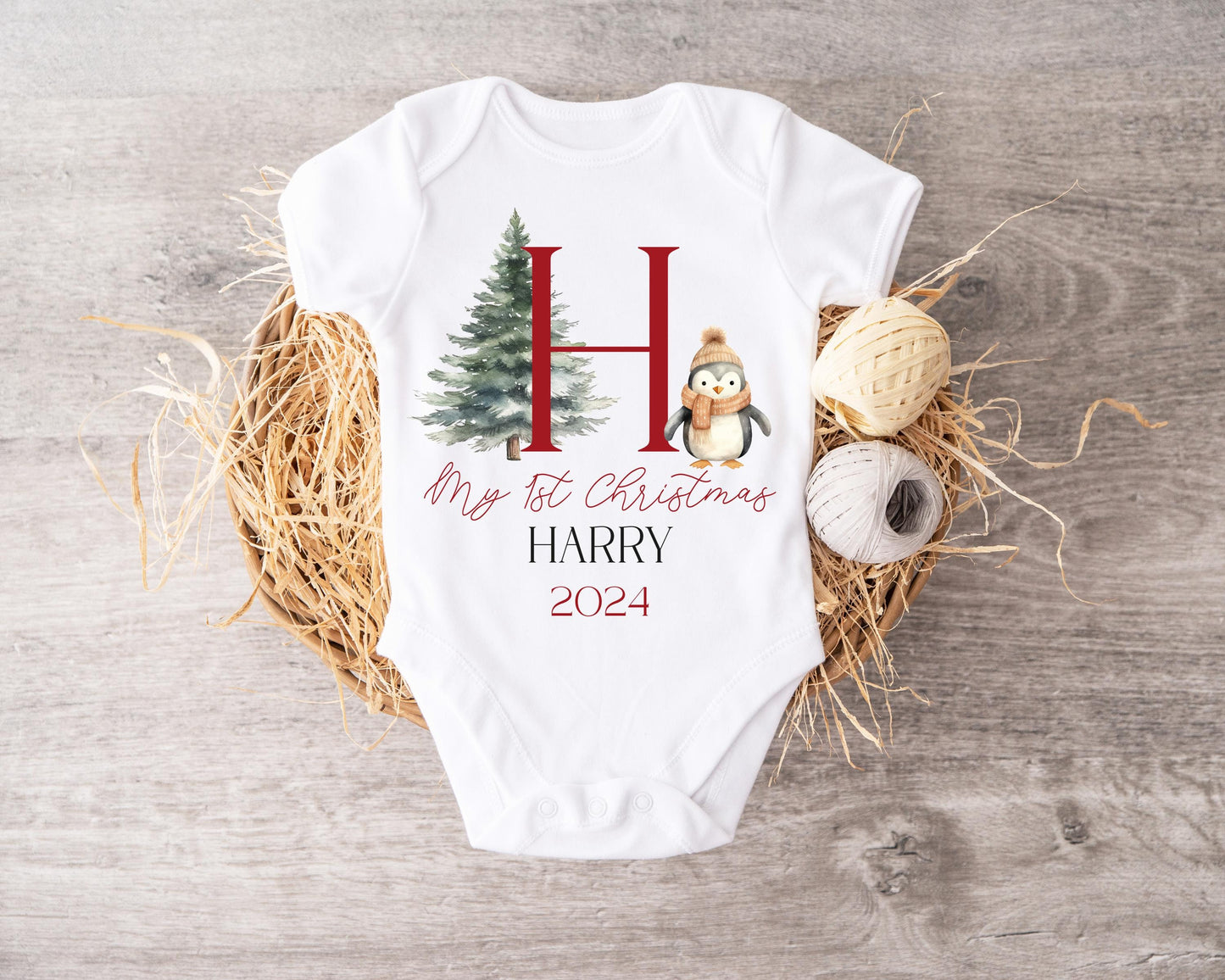 Baby's 1st Christmas Vest